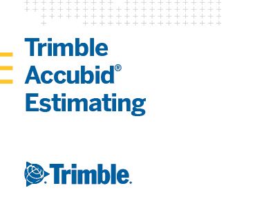 Trimble - Accubid Classic Estimating v15